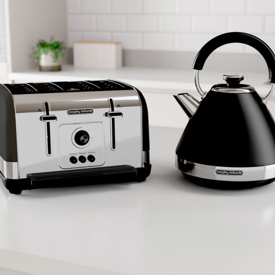 Morphy richards black on sale kettle and toaster